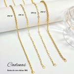 #37 cadena oro chino 18k #zw