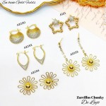 #Ax zarcillo lujos tipo gold field 18k #Ax zarcillo lujos tipo gold field 18k