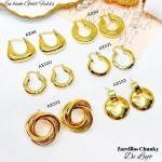 #Ax zarcillo lujos tipo gold field 18k #Ax zarcillo lujos tipo gold field 18k