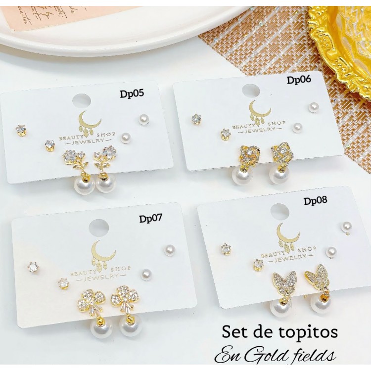 #B Set de topitos (tres pares)