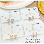 #B Set de topitos (tres pares)
