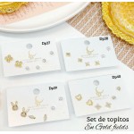 #B Set de topitos (tres pares)