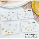 #B Set de topitos (tres pares)