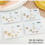 #B Set de topitos (tres pares)