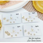 #B Set de topitos (tres pares)