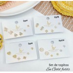 #B Set de topitos (tres pares)