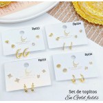 #B Set de topitos (tres pares)