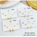 #B Set de topitos (tres pares)