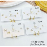 #B Set de topitos (tres pares)