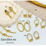 #C zarcillo oro chino #C zarcillo oro chino