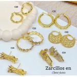 #C zarcillo oro chino #C zarcillo oro chino