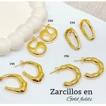 #C zarcillo oro chino #C zarcillo oro chino