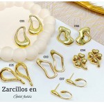 #C zarcillo oro chino #C zarcillo oro chino