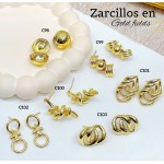 #C zarcillo oro chino #C zarcillo oro chino