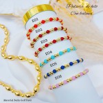 #E pulsera balin con color 
