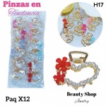 #006paquete de pinzas en tendencia X12 unidades