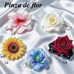 pinza flores eterna