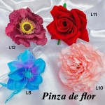 pinza flores eterna