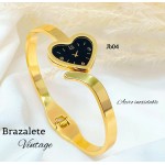 #0 brazalete tipo reloj en tendencia acero inoxidable #0 brazalete tipo reloj en tendencia acero inoxidable