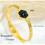 #0 brazalete tipo reloj en tendencia acero inoxidable #0 brazalete tipo reloj en tendencia acero inoxidable