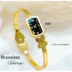 #0 brazalete tipo reloj en tendencia acero inoxidable #0 brazalete tipo reloj en tendencia acero inoxidable