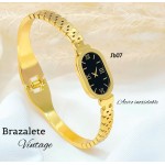 #0 brazalete tipo reloj en tendencia acero inoxidable #0 brazalete tipo reloj en tendencia acero inoxidable