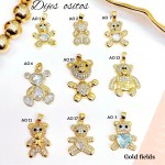 #022 cadena con dije osito solo dije1.65$