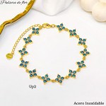 #0 pulsera mini van cleff en tendencia 