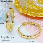 #1 argolla elegant oro chino #Gk