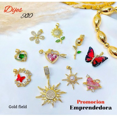 Super promocion en Dije 10 por 12.50$(escojidos por la tienda)