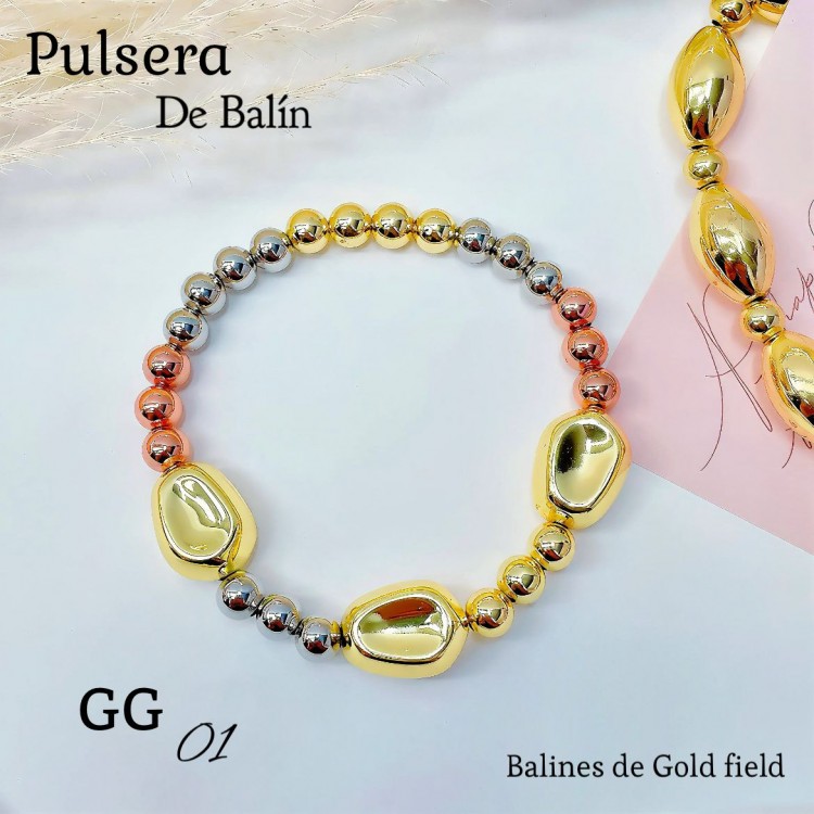 #GG Pulsera balin ajustable 
