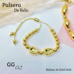 #GG Pulsera balin ajustable 