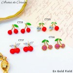 #ct zarcillo cereza gold field