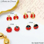 #ct zarcillo cereza gold field