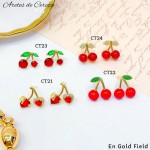 #ct zarcillo cereza gold field