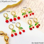 #A argolla cereza oro chino 18k #A argolla cereza oro chino 18k