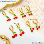 #A argolla cereza oro chino 18k #A argolla cereza oro chino 18k