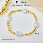 pulsera balin con perla