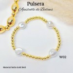 pulsera balin con perla