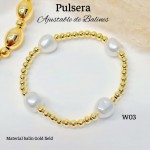 pulsera balin con perla