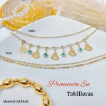 Super promocion en tobillera 10 por 10$ 