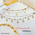 Super promocion en tobillera 10 por 10$ 