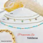 Super promocion en tobillera 10 por 10$ 