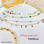 Super promocion en tobillera 10 por 10$ 