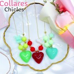 #01 cadena chicle en tendencia oro chino