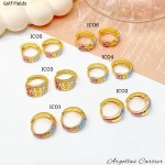 #e I argolla catier oro chino 18k