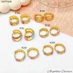 #e I argolla catier oro chino 18k