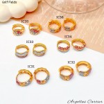 #e I argolla catier oro chino 18k