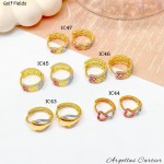 #e I argolla catier oro chino 18k