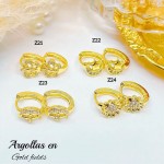 #1 argolla oro chino 